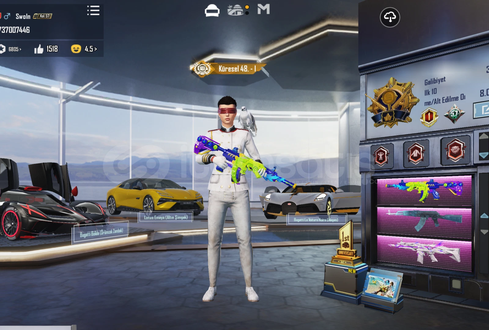 PUBG Satılık Hesap Örneği